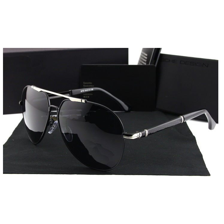Polarized Sunglasses Men&#039;s Toad Mirror New Fashion Versatile Retro Cool Driving Sunglasses Glasses