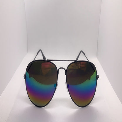 Fashion 3026 Men&#039;s And Women&#039;s Sunglasses Multicolor Glasses Pilot Toad Glasses Metal Sunglasses Sunglasses Stall Wholesale