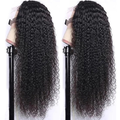 Wigs African Black Middle-section Small Roll Chemical Fiber Headgear