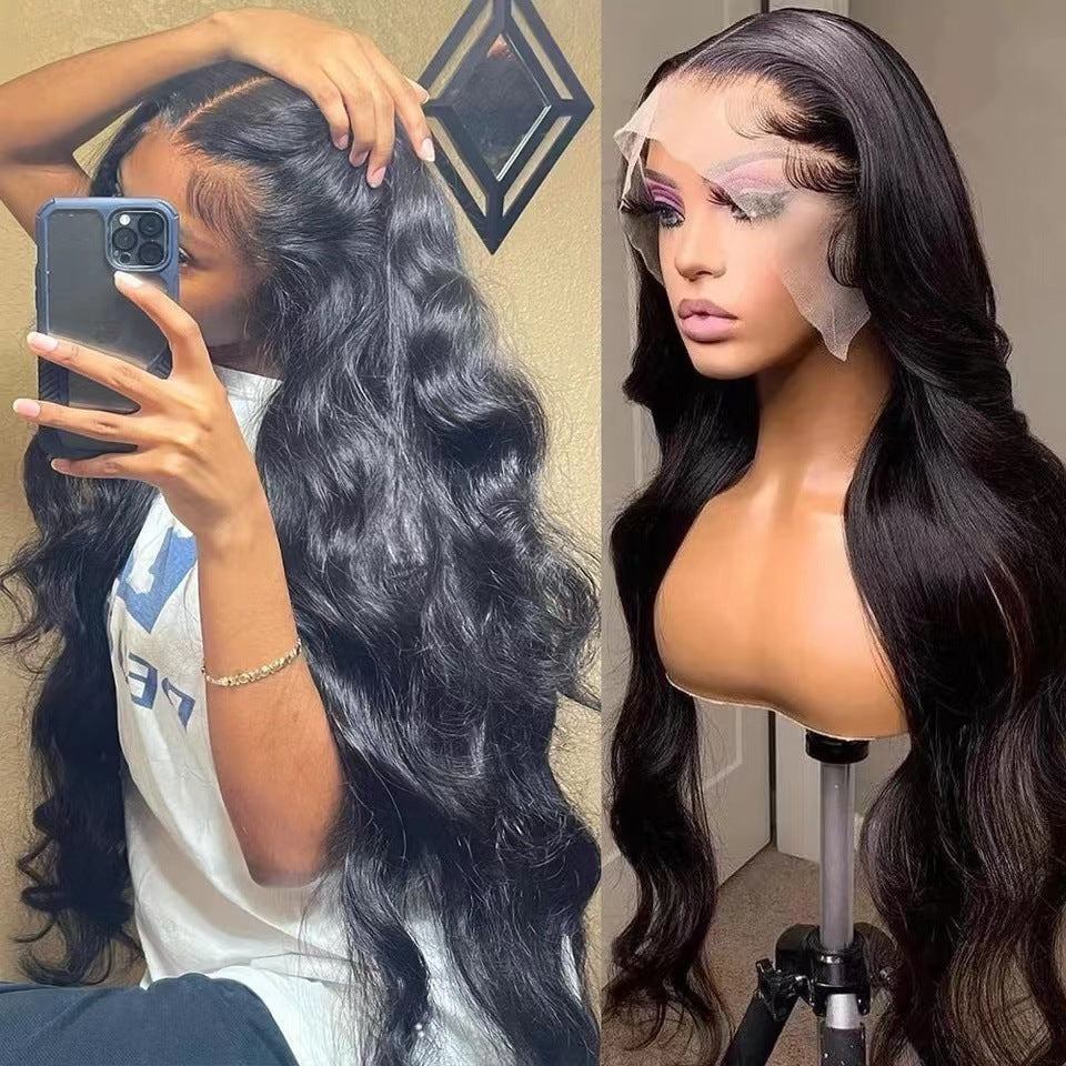Front Lace Wig  Long Curly Hair