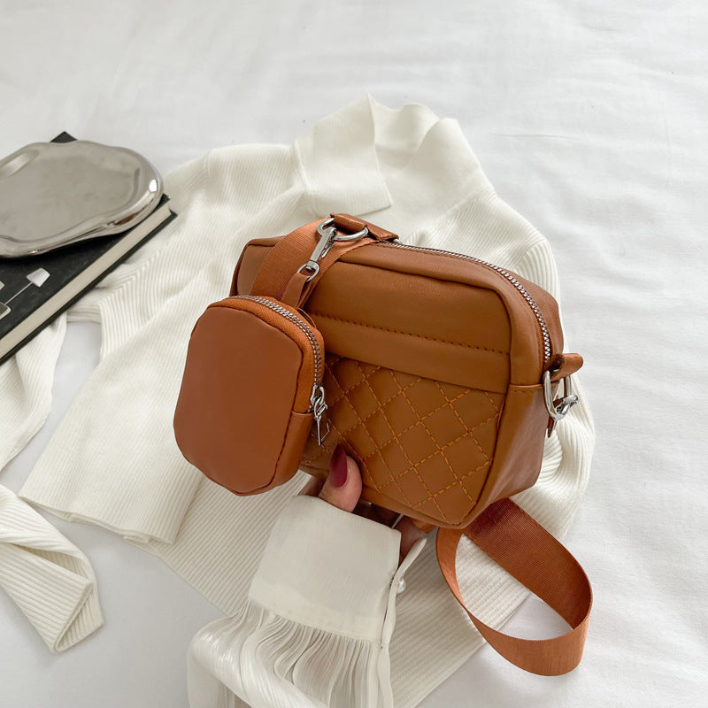 Fashion Women&#039;s Shoulder Bag 2023 New Arrival Pure Color Shoulder Women&#039;s Bag Autumn Stylish All-match Crossbody Women&#039;s Bag