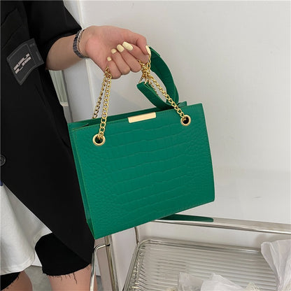Versatile And Fashionable Commuting Chain Armpit Bag 2023 Early Spring New Style Textured Single Shoulder Crossbody Bag Large Capacity Small Square Bag