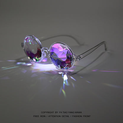 A Kaleidoscope Mirror Glasses