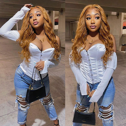 Veronica Lace Front  Long Wavy Wig