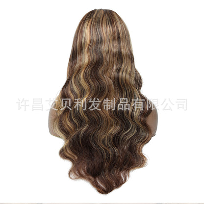 P4/27 Body Wave 10A 4 × 4 Highlight Front Lace Wig
